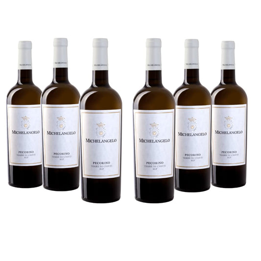 Pecorino Terre di Chieti PGI - Michelangelo Line - BOX OF 6 BOTTLES 